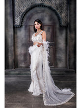 Aahava - SNOWY SHIMMER (SAREE)